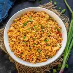 Egg schezwan fried rice