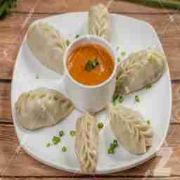 Chicken cheese burst  momos