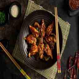 Veg honey chilli momos