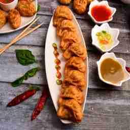 Chicken fried momos