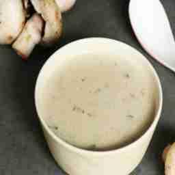 Cream of mushroom soup
