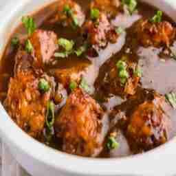 Gobi manchurian gravy