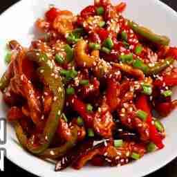 Sesame chicken- starter.