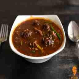 Veg ball manchurian gravy