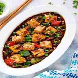 Paneer pepper sauce gravy