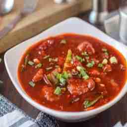 Schezwan chicken gravy