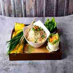 Veg burnt fried rice