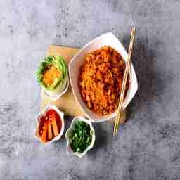 Chicken schezwan rice