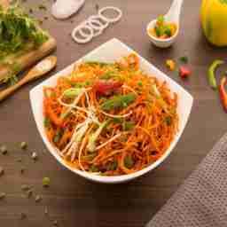 Veg schezwan noodles