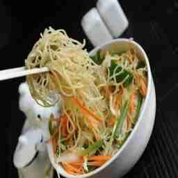 Butter garlic veg noodles