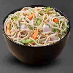 Burnt garlic veg noodles