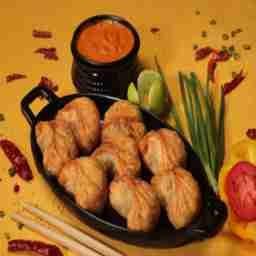 Chicken fried momo