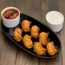 Chicken fried momos