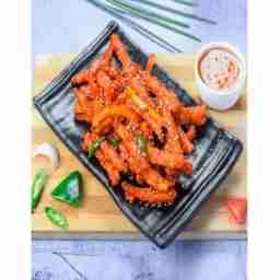 Honey chilli potato -dry
