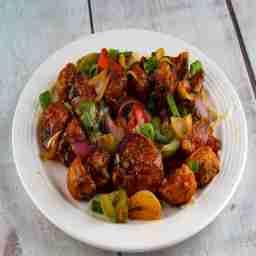 Chilli mushroom- gravy