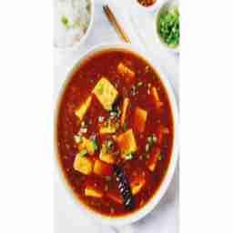 Hot garlic paneer- gravy