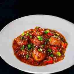 Chilli gobi- gravy