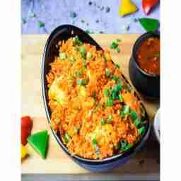 Chicken schezwan fried rice