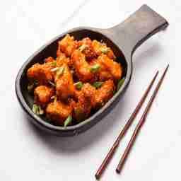 Wok tossed chilli paneer - starter