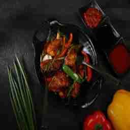 Babycorn - chilli gravy