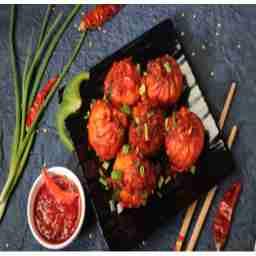 Veg sezchuan tossed momo