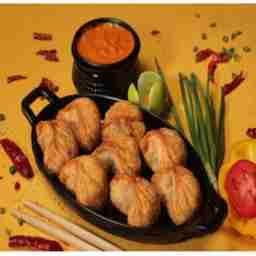 Chicken fried momos