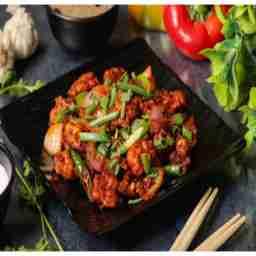 Chilli prawns -dry