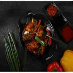 Chilli baby corn- gravy