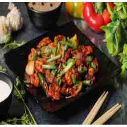 Chilli prawn- gravy