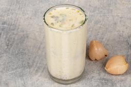 Lychee pista kesar milkshake