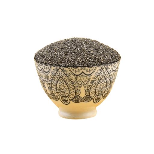 Ajfan Premium Raw Black Chia Seeds | Vegan, Gluten, 100 gm