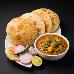 4 Phulka Veg Curry