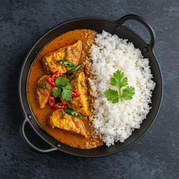 Fish Curry With Rice