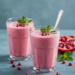 Pomegranate Milk Shakes