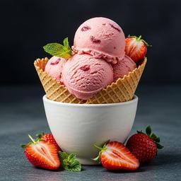 Strawberry Ice Cream