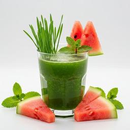Wheatgrass Watermelon