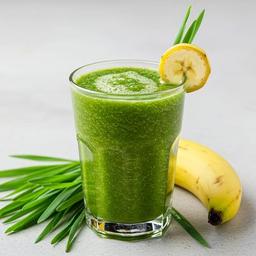 Wheatgrass with Banana