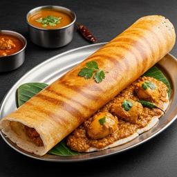 Chicken Curry Dosa