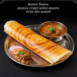 Mutton Curry Dosa