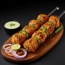 Kushka [Half] with Chicken Kabab [3 Pieces]