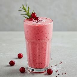 CranBerry Milk Shake