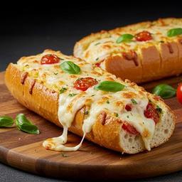 Loaded Cheese Garlic Bread