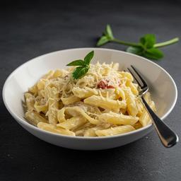 White Cheese Sauce Pasta