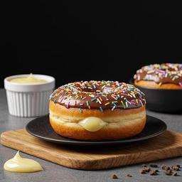 Choco Milk Maid Filled Donut