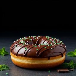 Choco Mint Donut