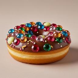 Colourful Gems Donut