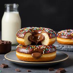 Double Milk Filled Donut