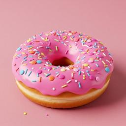 Pinky Pink Donut