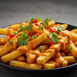 Tandoori Cheesy Fries