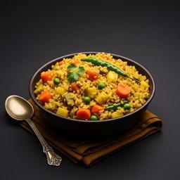 Daliya Mixed Vegetable Dal Khichdi